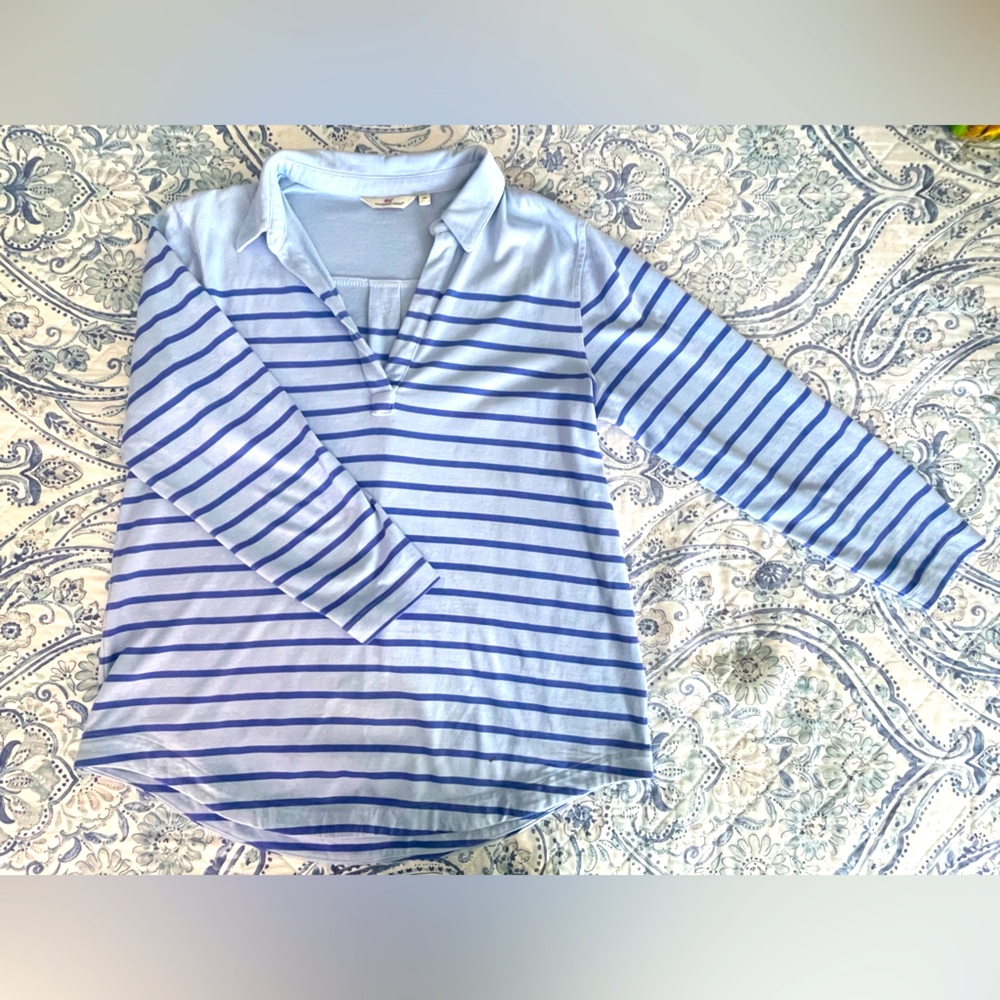 Woman’s long sleeve polo